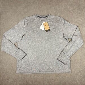 Nike Womens Swift Dri-FIT UV Long Sleeve Running Shirt in‎ Grey - XL *NWT*